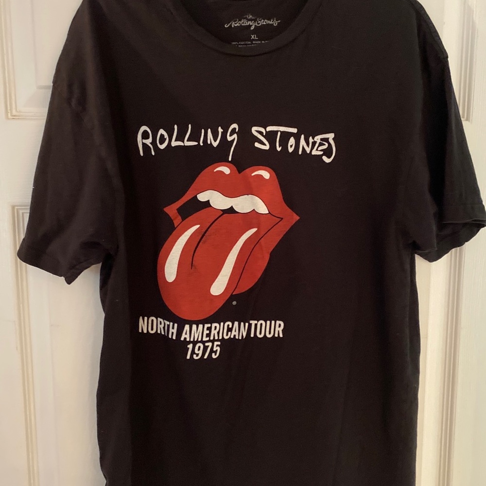 Rolling Stones 1977 North American tour T-shirt
